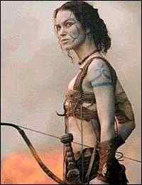 Celtic female warrior