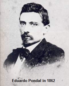 Eduardo Pondal in 1862